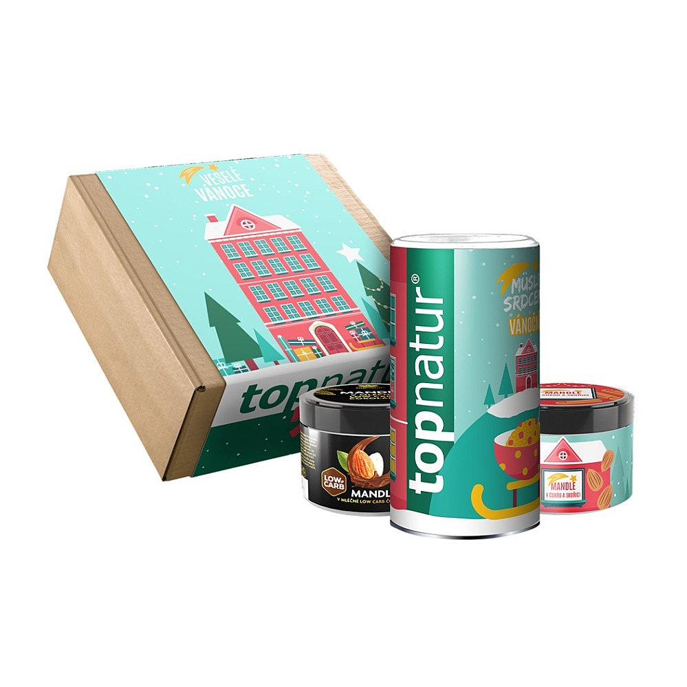 TOPNATUR Vánoční dárková sada 770 g