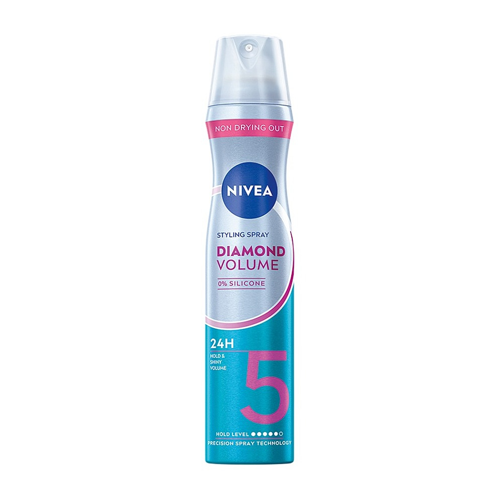NIVEA Diamond Volume Lak na vlasy 250 ml