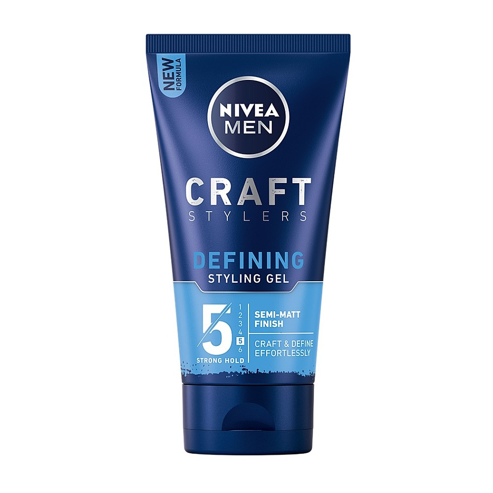NIVEA Craft Stylers Gel na vlasy pro muže s matným efektem 150 ml