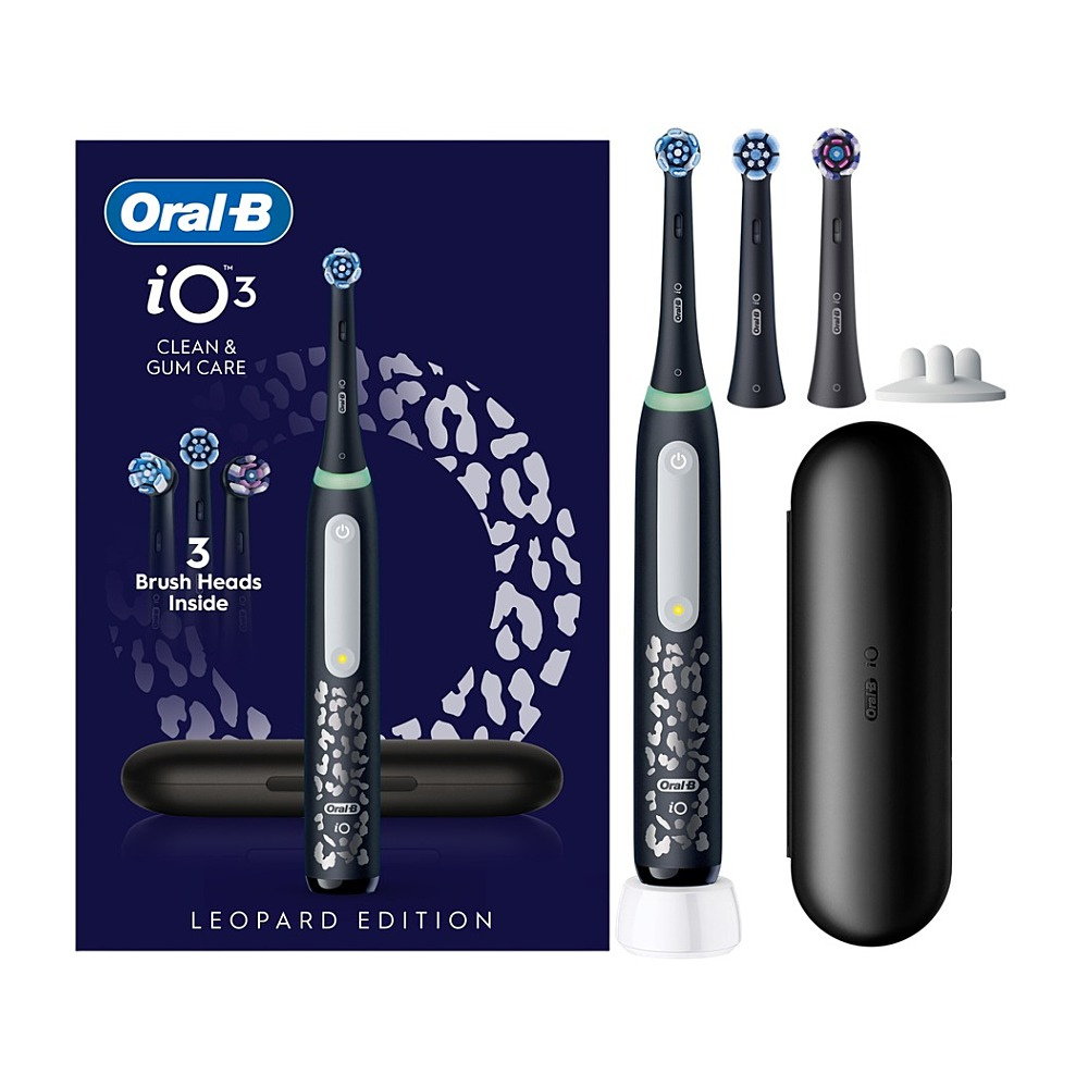 ORAL-B Series iO 3 elektrický zubní kartáček + 3 hlavice + pouzdro