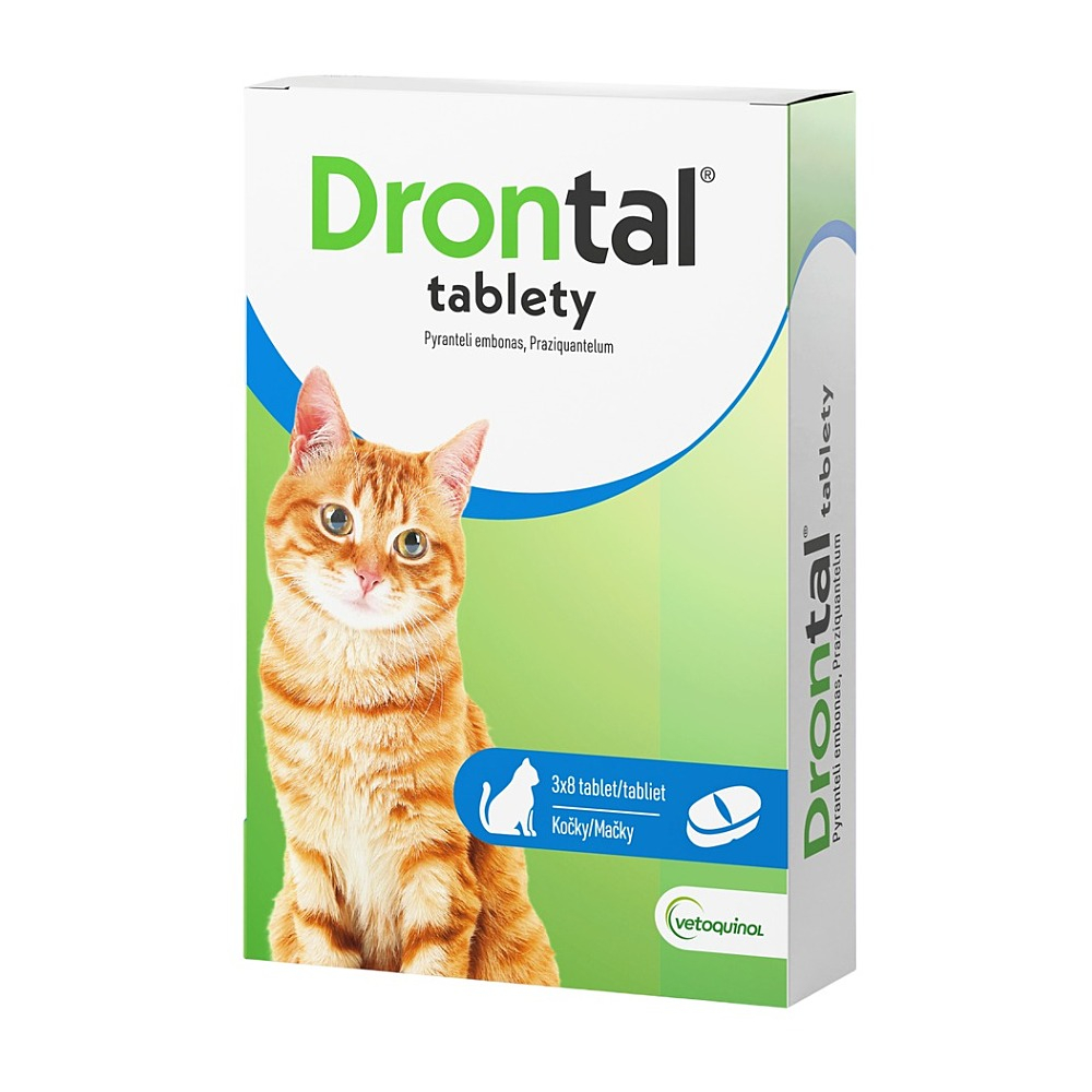 DRONTAL Pro kočky 24 tablet