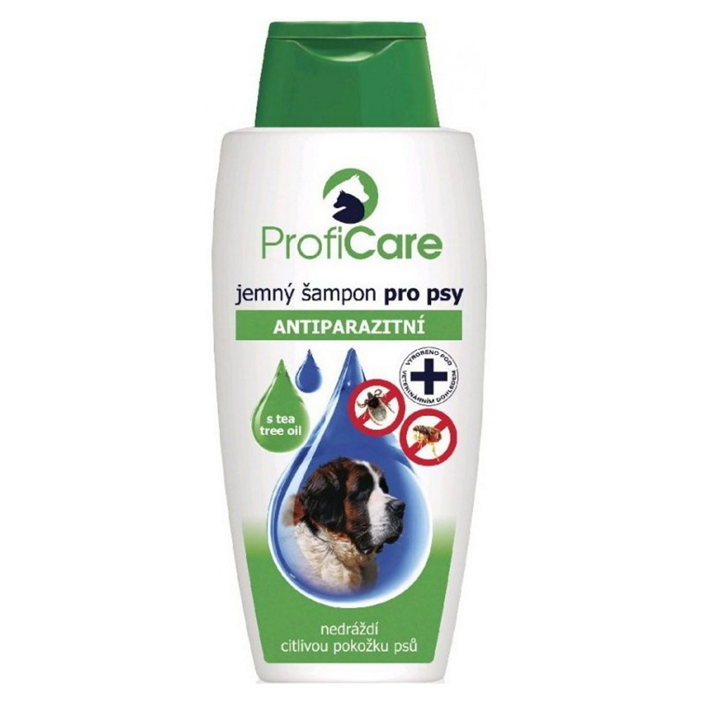 Levně PROFICARE pes šampon antiparazitární s Tea Tree 300ml