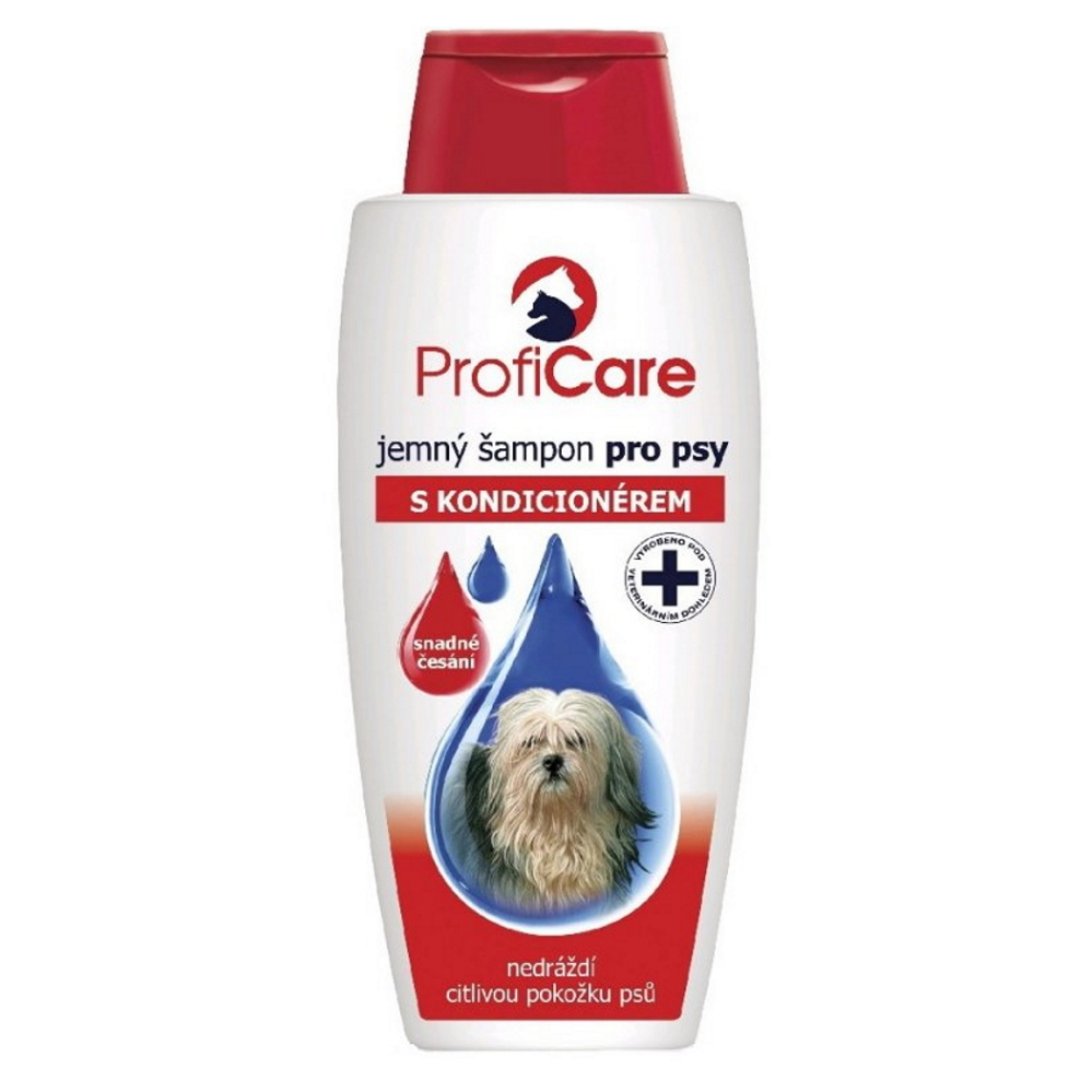 Levně PROFICARE pes šampon s kondicionérem 300ml