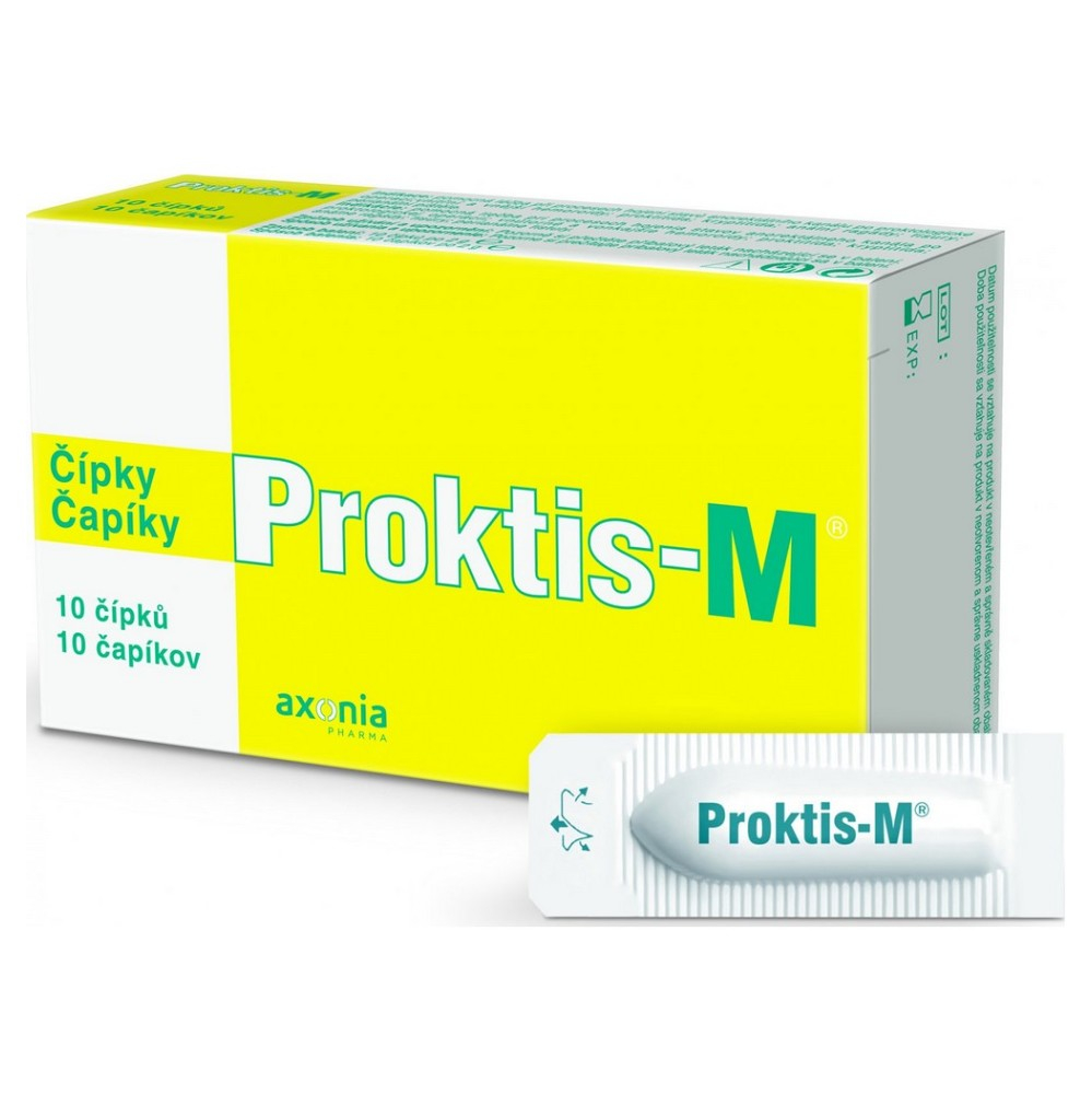 Levně PROKTIS-M Rektální čípky 2g 10 kusů