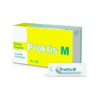 PROKTIS-M Rektální čípky 2g 10 kusů