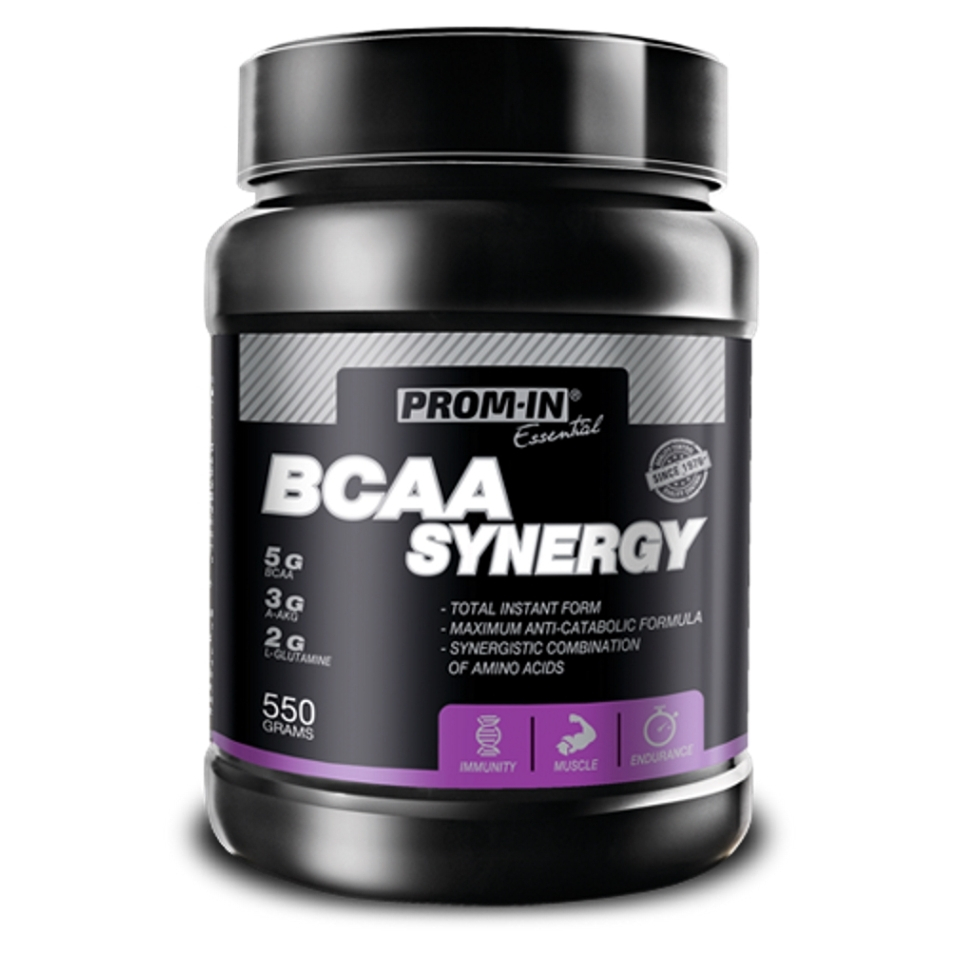 Levně PROM-IN Essential BCAA synergy broskev 550 g