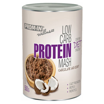 PROM-IN Low carb protein mash čokoláda a kokos 500 g