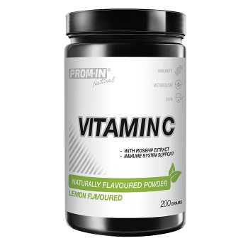 PROM-IN Vitamin C s příchutí citronu 200 g (Vitamín C) - Vícesložkové