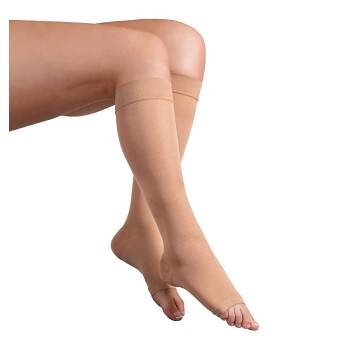 MAXIS Promax Standard soft lýtkové punčochy (II. KT) bez špice, Velikost: 2, Délka: Normální, Barva: Tělová (Punčochy pro léčbu žilních onemocnění) - Lýtkové