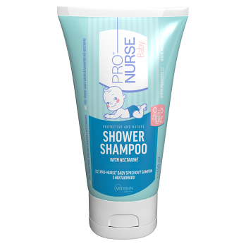 PRO-NURSE Baby dětský sprchový gel a šampon 3v1 nektarinka 150 ml, expirace 08.06.2024
