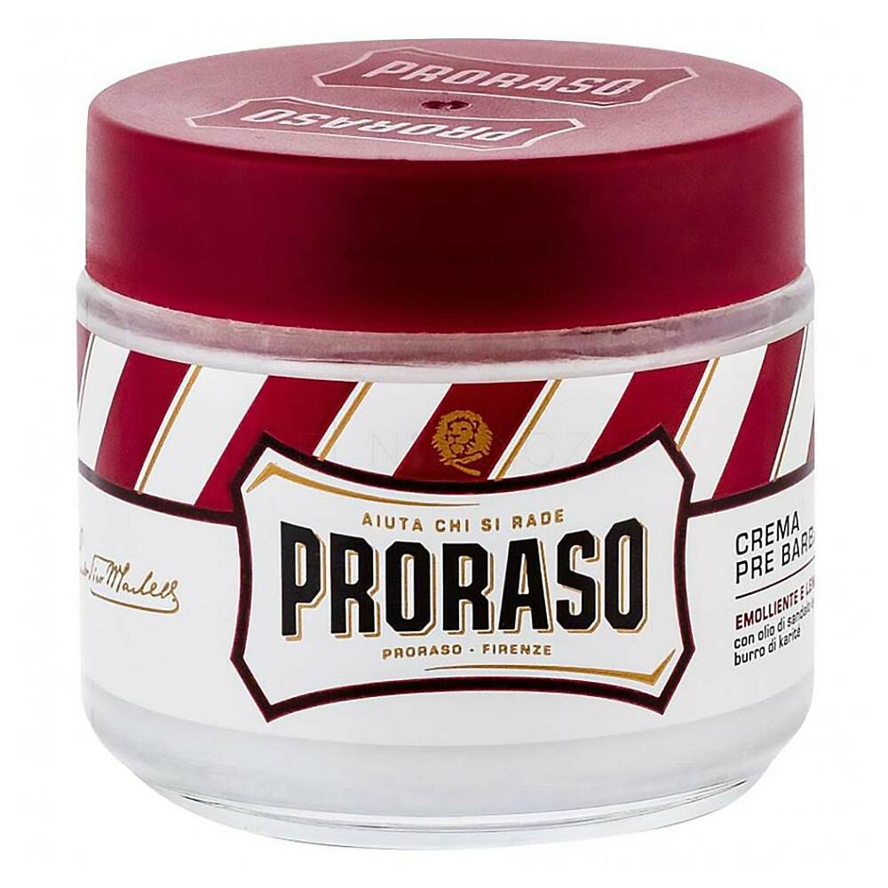 Levně PRORASO Red přípravek před holením Pre-Shaving Cream 100 ml