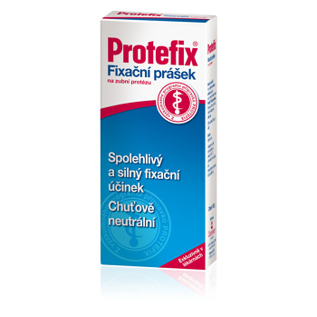Protefix fixační prášek balení-50g (Prostředky na zuby a zubní náhrady) - Fixační