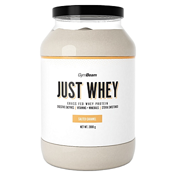 GYMBEAM Protein just whey slaný karamel 2000 g (Syrovátkové proteiny) - Instantní, Proteinové, Před výkonem