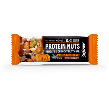 AMIX Protein nuts bar mandle a dýňové semínko 40 g