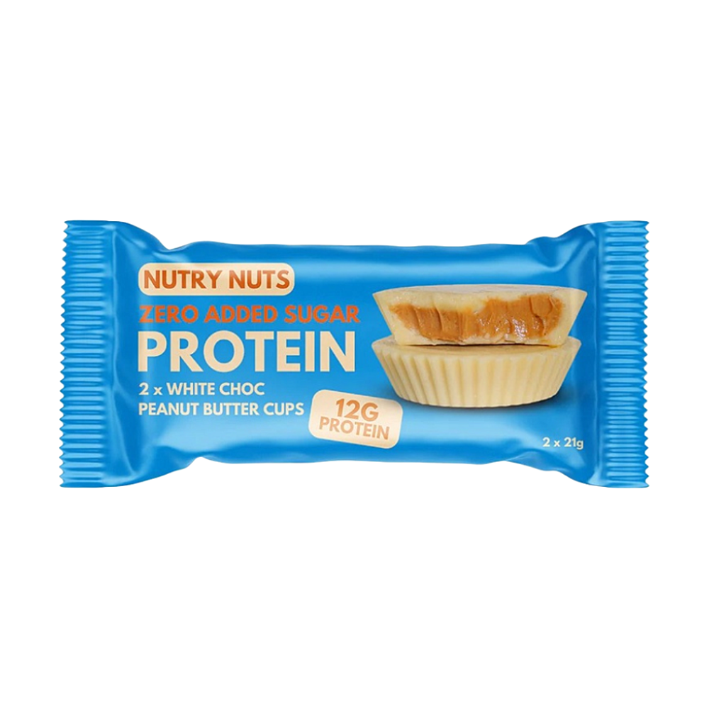Topnatur Nutry Nuts Proteinové košíčky bílá čokoláda s arašídovým máslem 2x21 g koupíte na Lekarna.cz