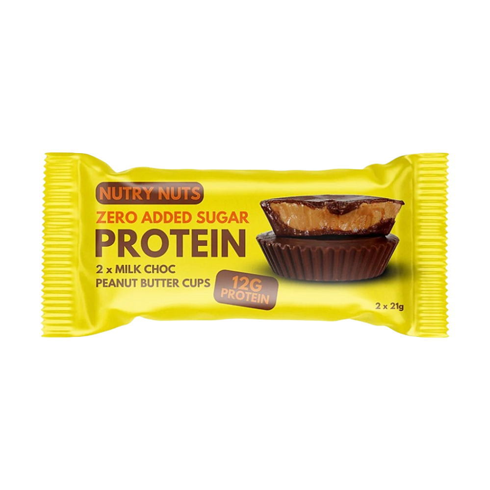 Topnatur Nutry Nuts Proteinové košíčky mléčná čokoláda s arašídovým máslem 2x21 g koupíte na Lekarna.cz