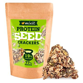 MIXIT Proteinové semínkové krekry 200 g (Různorodá semínka) - Přírodní