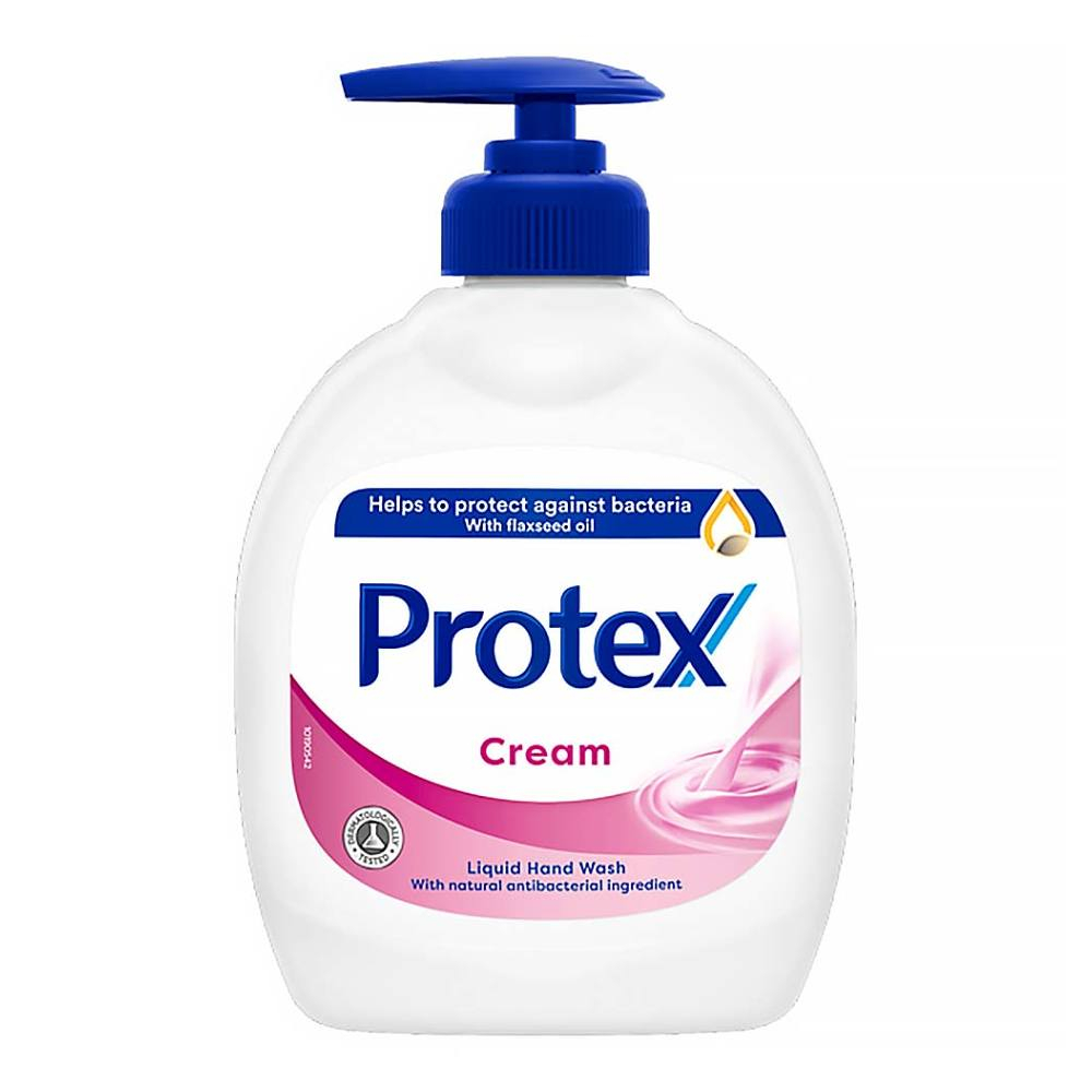 Levně PROTEX Cream Tekuté mýdlo s přirozenou antibakteriální ochranou 300 ml