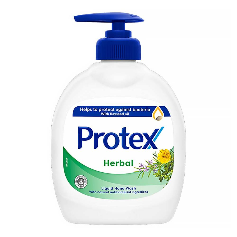 Levně PROTEX Herbal tekuté mýdlo s přirozenou antibakteriální ochranou 300 ml