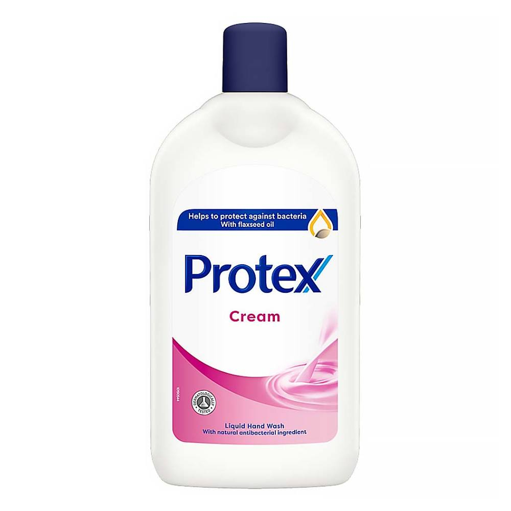 Levně PROTEX Cream Tekuté mýdlo s přirozenou antibakteriální ochranou náhradní náplň 700 ml