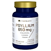 PHARMA ACTIV Psyllium 650mg 120 tobolek