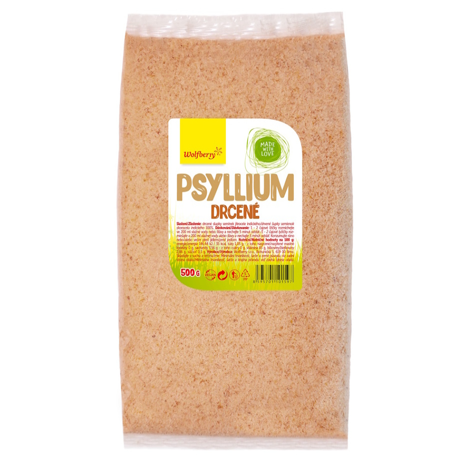 WOLFBERRY Psyllium drcené 500 g