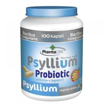 PHARMALINE Psyllium probiotic 100 kasplí