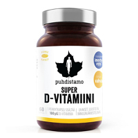 PUHDISTAMO Super vitamin D 4000iu 60 kapslí