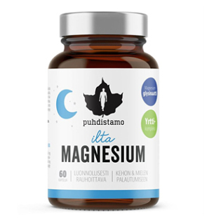E-shop PUHDISTAMO Night magnesium 60 kapslí