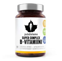PUHDISTAMO Super vitamin B complex 30 kapslí
