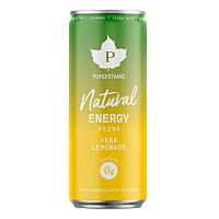 PUHDISTAMO Natural energy drink pear lemonade 330 ml