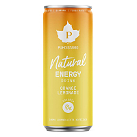 PUHDISTAMO Natural energy drink orange lemonade 330 ml