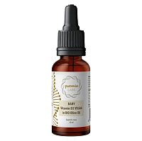 PURAVIA LABS Vitamín d3 vegan pro děti v bio olivovém oleji 30 ml