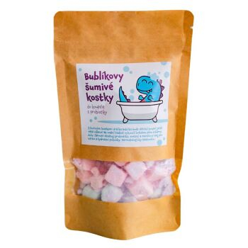 PURE HARMONY Bublíkovy šumivé kostky do koupele s probiotiky 180 g