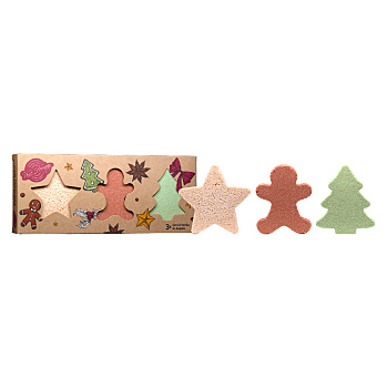 PURE HARMONY  Kouzlo Vánoc Dárková sada šumivých bomb (Kosmetické balíčky)