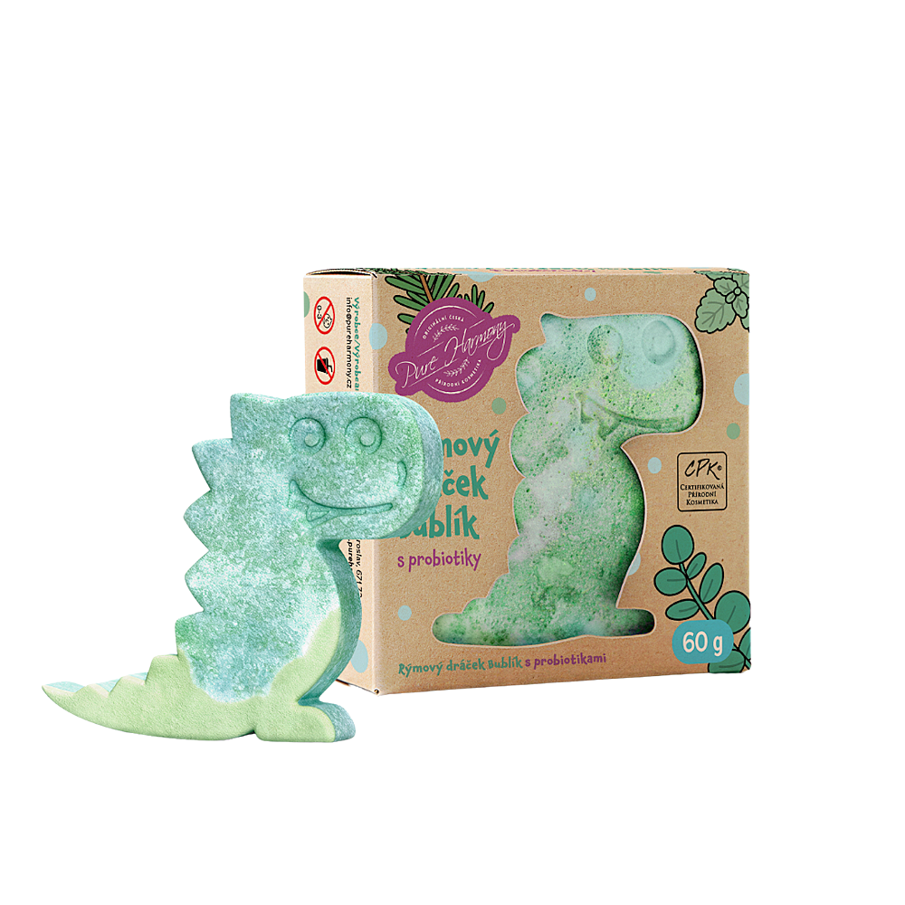 PURE HARMONY Rýmový dráček Bublík s probiotiky 60 g