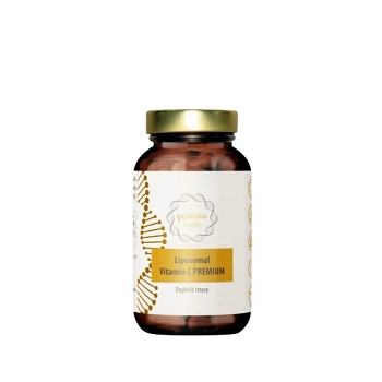 PURAVIA LABS Liposomální vitamín C premium 60 kapslí (Vitamín C) - Vícesložkové