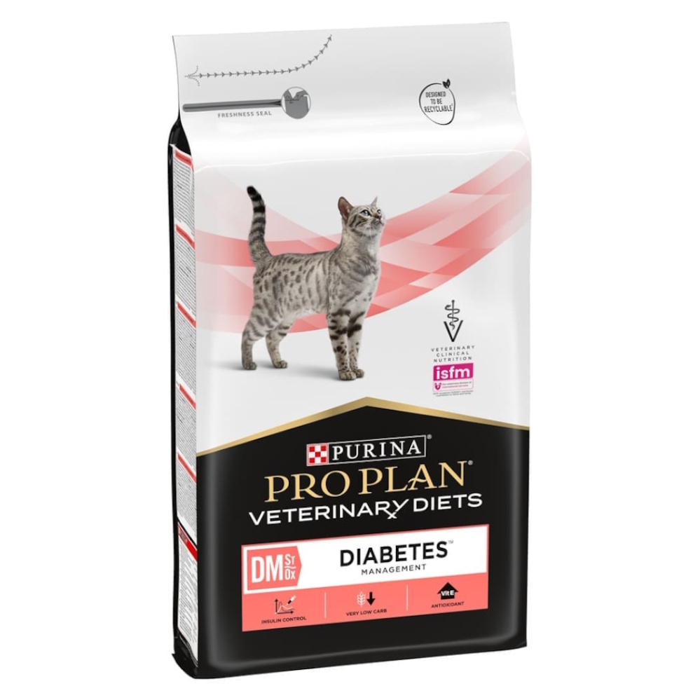E-shop PURINA PRO PLAN Vet Diets DM St/Ox Diabetes Management granule pro kočky 1,5 kg