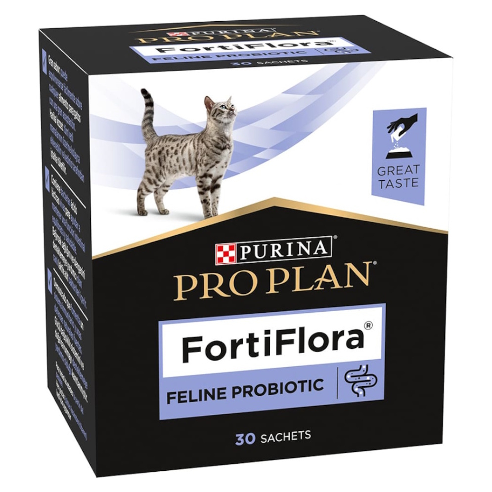 E-shop PURINA PRO PLAN Vet Diets FortiFlora probiotikum pro kočky 30x1 g