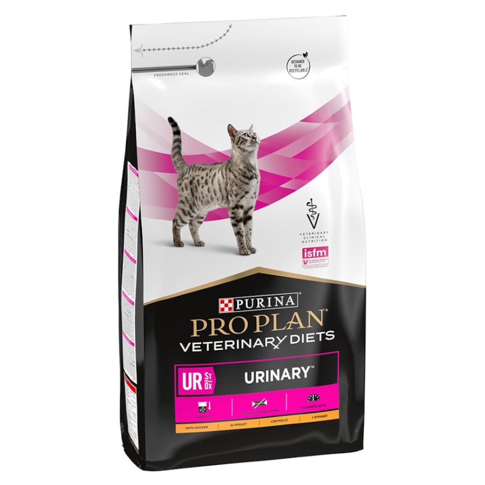 PURINA PRO PLAN Vet Diets UR St/Ox Urinary Chicken granule pro kočky 1 ks, Hmotnost balení (g): 1,5 kg
