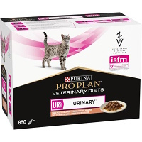 PURINA PRO PLAN Vet Diets UR St/Ox Urinary Salmon kapsička pro kočky 10x85 g