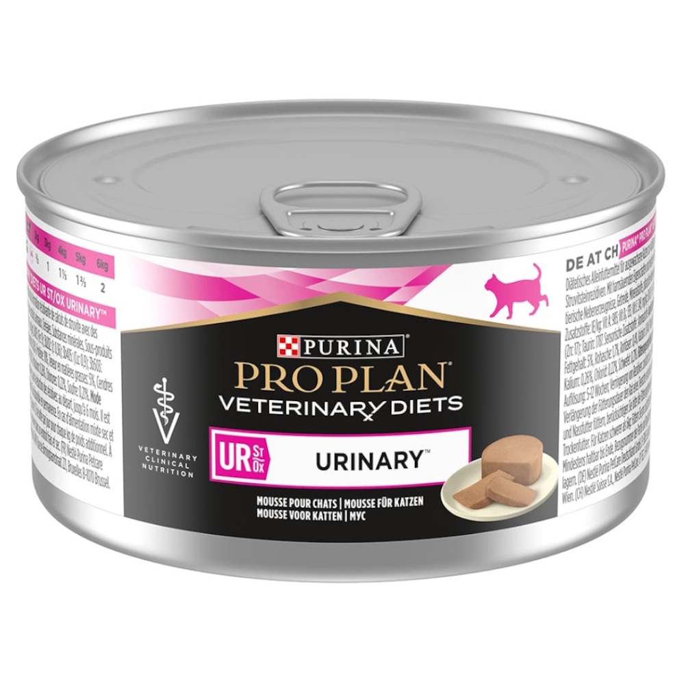 Levně PURINA PRO PLAN Vet Diets UR St/Ox Urinary Turkey konzerva pro kočky 195 g