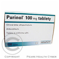 PURINOL 100MG  100X100MG Tablety