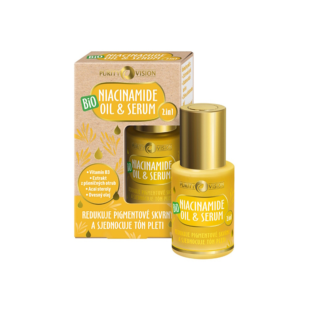 PURITY VISION Bio Niacinamide oil & serum 2in1 30 ml