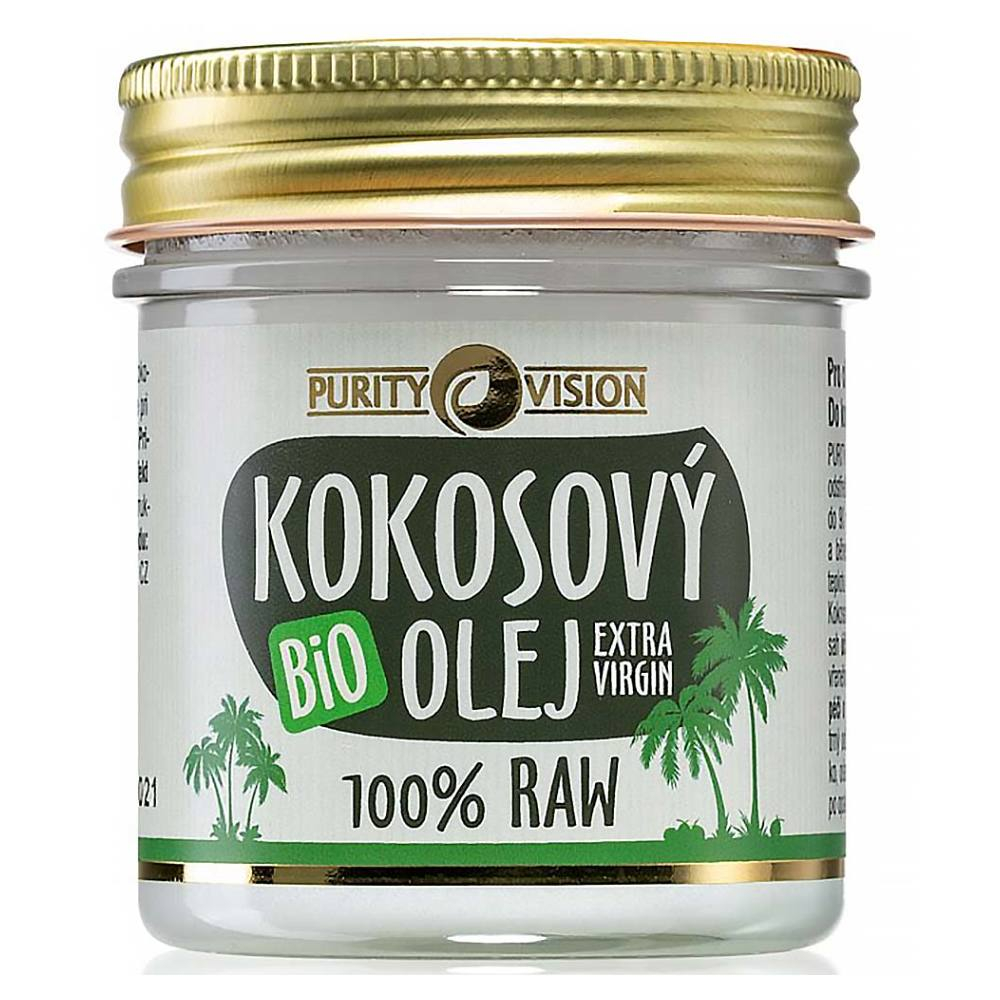 E-shop PURITY VISION Bio Raw Kokosový olej 120 ml