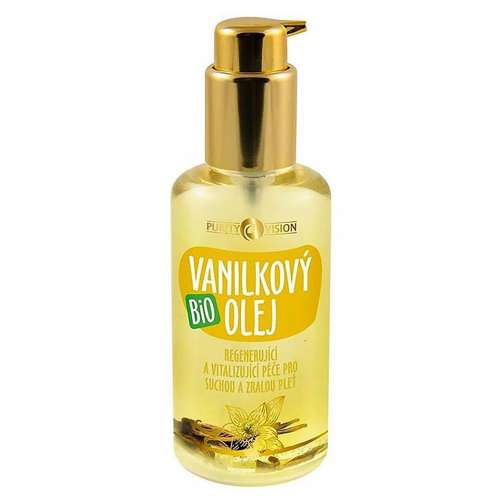 Levně PURITY VISION Vanilkový olej 100 ml BIO