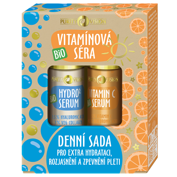 PURITY VISION Bio Vitamínová séra Denní sada (Kosmetické balíčky) - Denní, Přírodní
