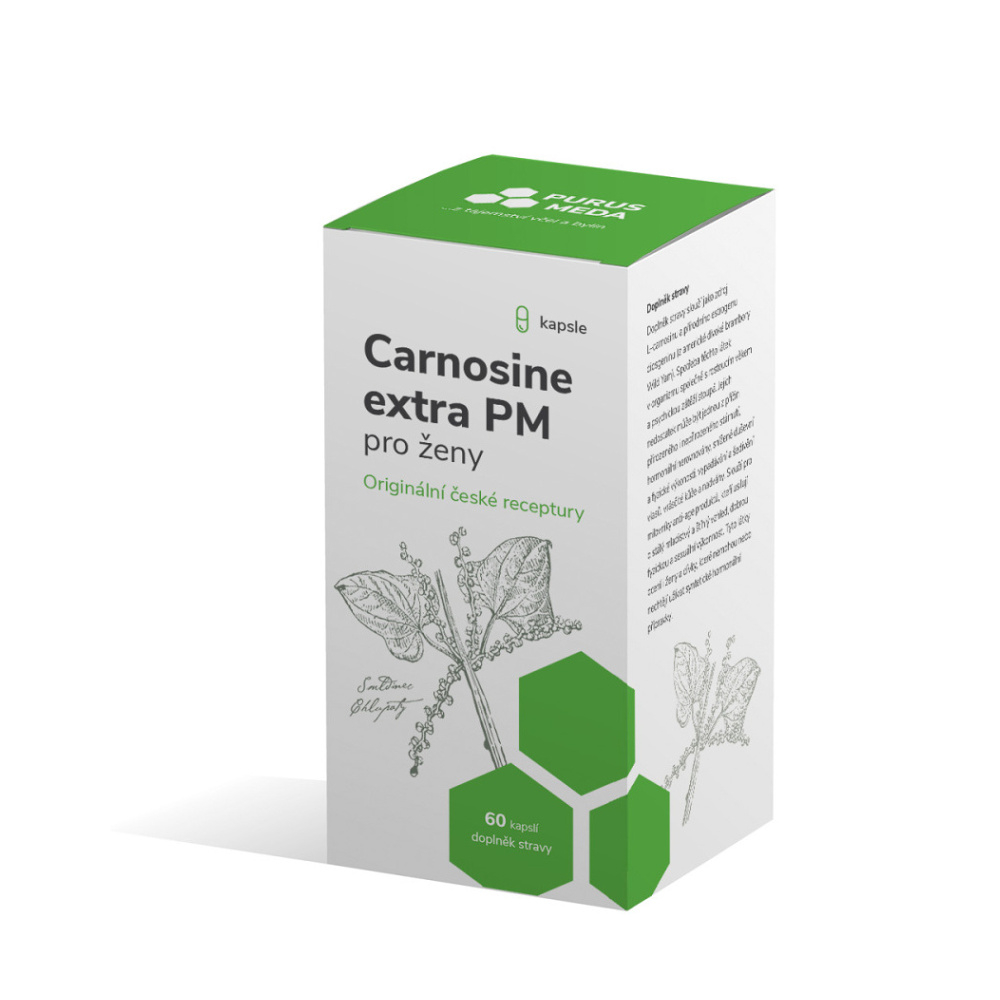E-shop PURUS MEDA Carnosine extra pro ženy 60 kapslí