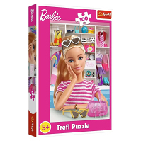 TREFL Puzzle Seznamte se s Barbie Mattel 100 ks