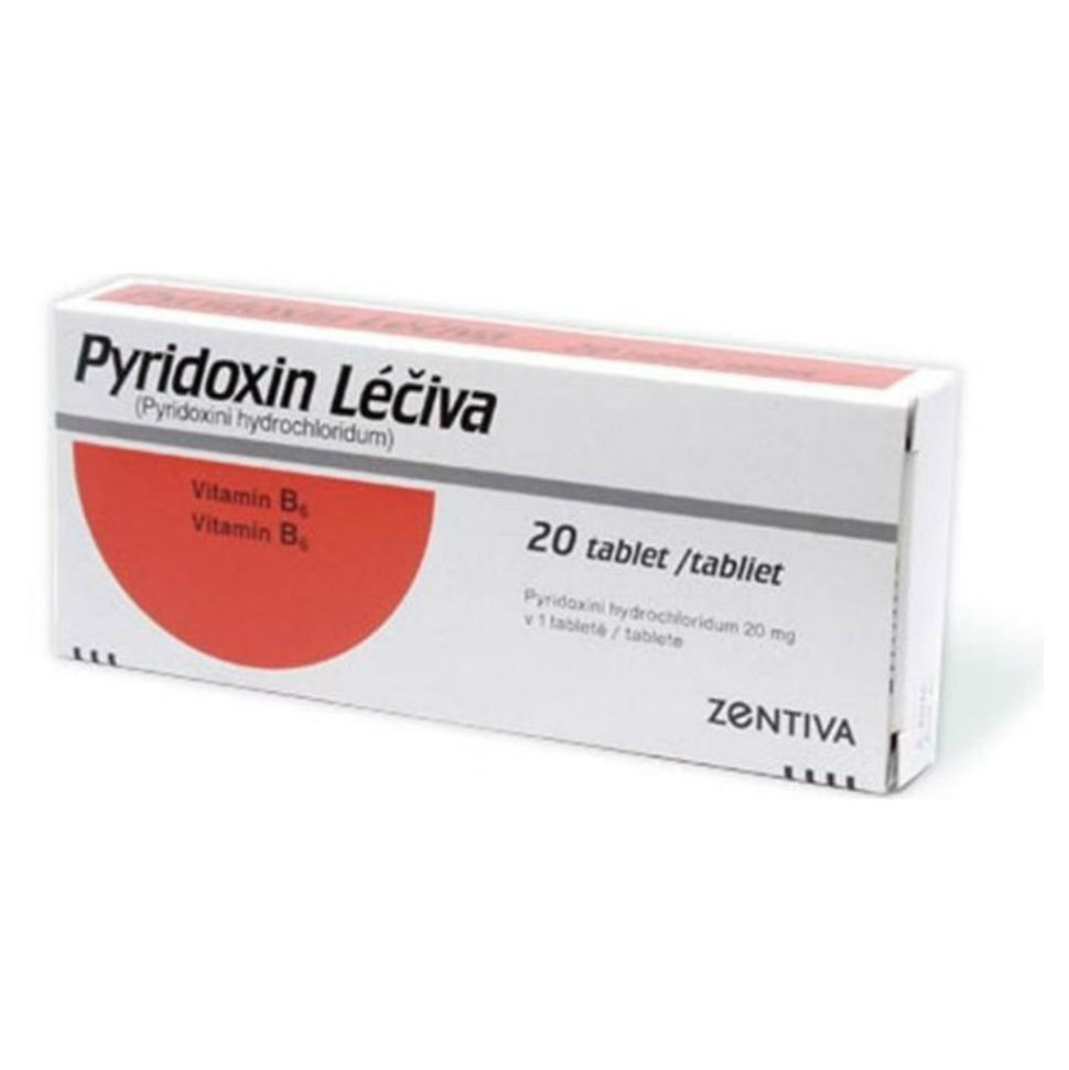 Levně PYRIDOXIN 20x20 mg tablety